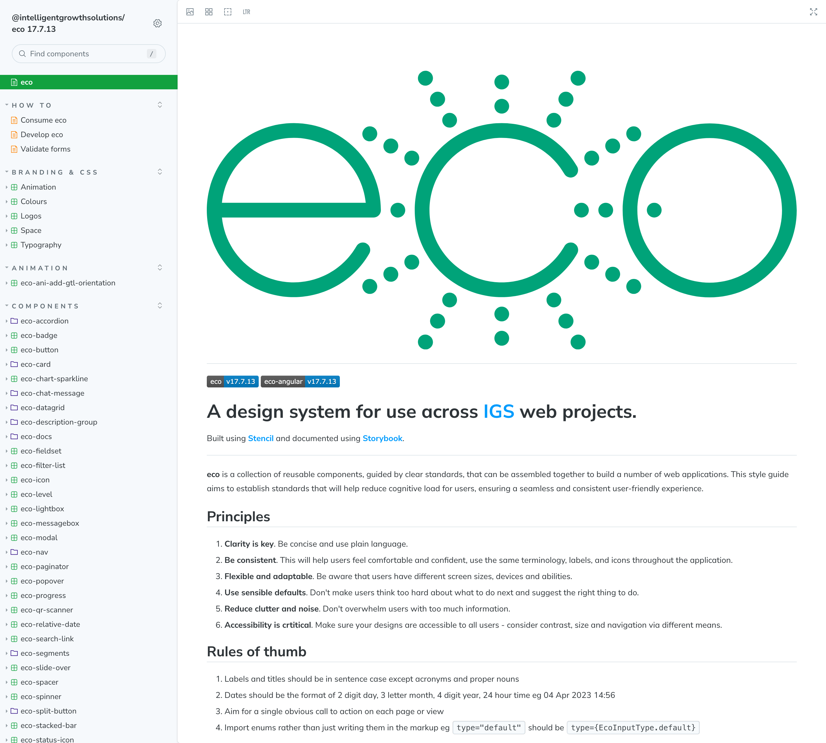 Eco screenshot