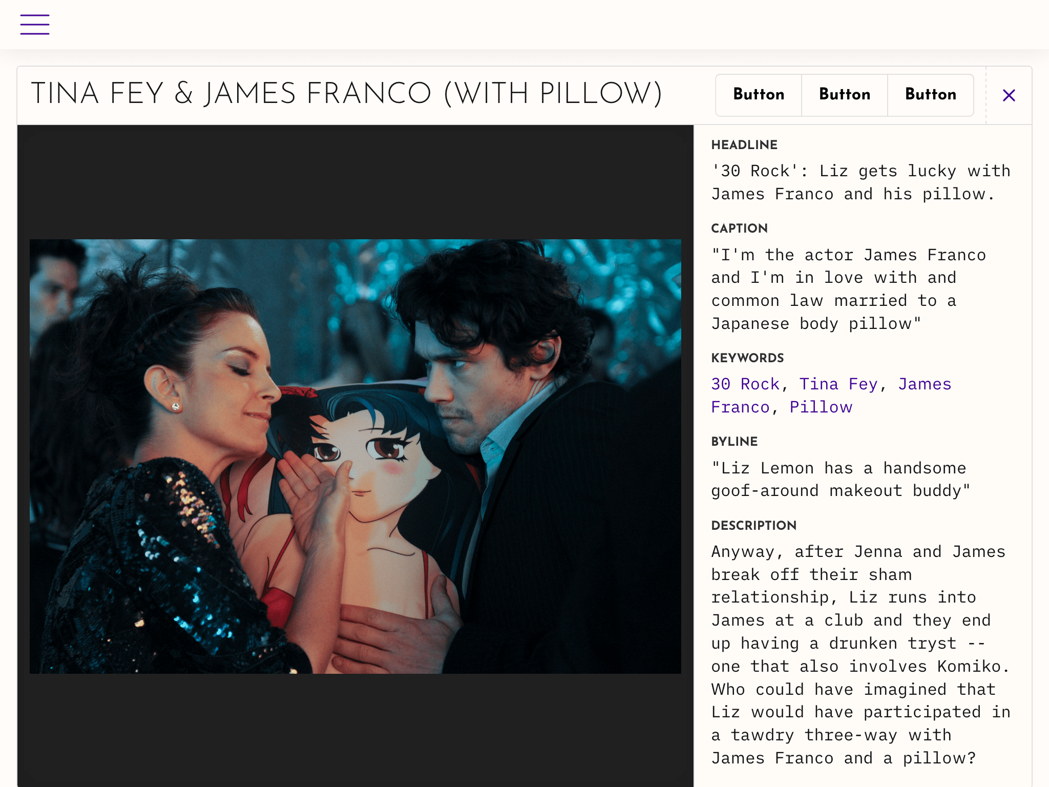 UPI Media Styleguide screenshot