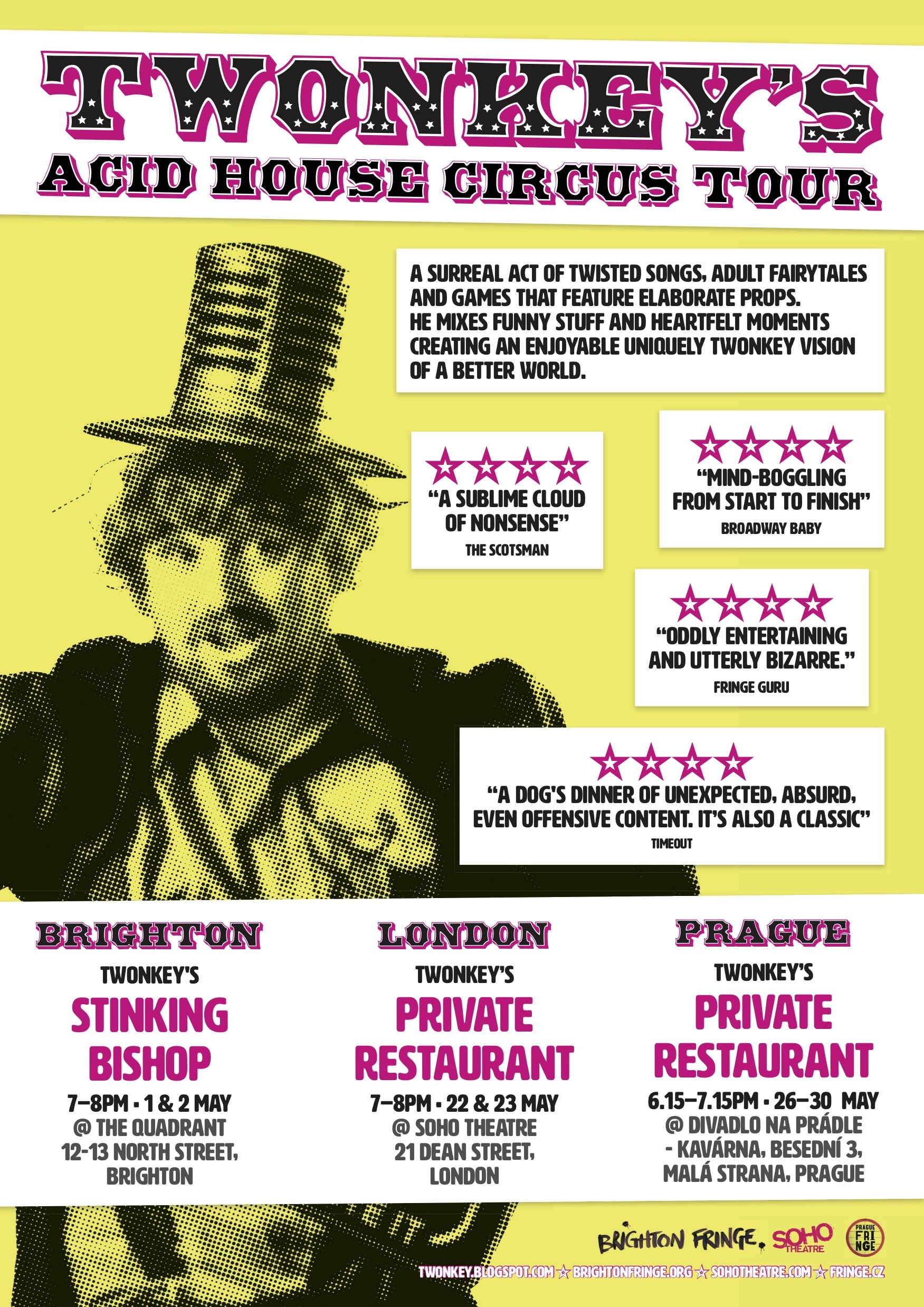 Twonkey's Acid House Circus Tour